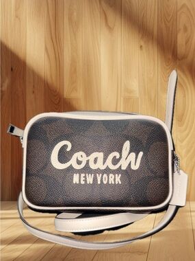 Coach Mini Jamie Camera Bag in Signature Canvas w/ Coach Print CAB09